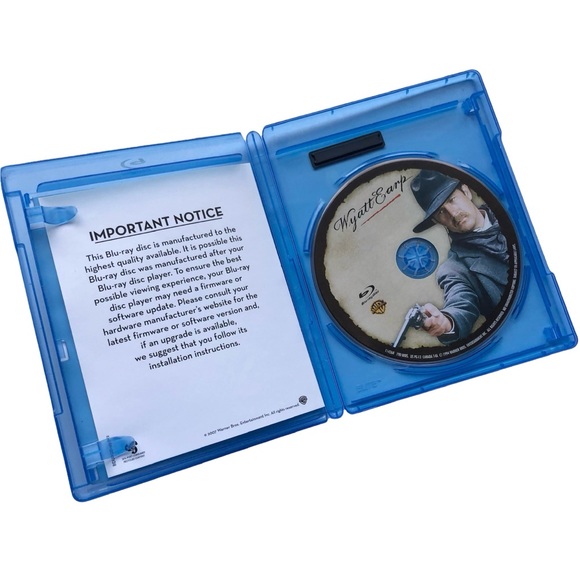 Blu-Ray Wyatt Earp 1994 Kevin Costner Dennis Quaid Gene Hackman EUC - Picture 3 of 3